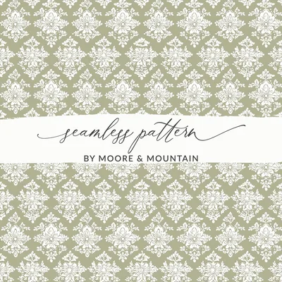 Art Deco Lace Digital Paper, Vintage Repeat Pattern, Seamless Lace Pattern, Muted Color Print, Elegant Fabric Print Digital