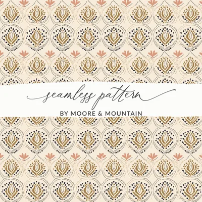 Art Deco Seamless Pattern Commercial Use, 1920s Great Gatsby Digital Paper, Art Nouveau Floral Seamless Pattern, Romantic Roaring 20s