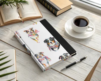Australian Shepherd Dog Digital Paper, Seamless Dog Pattern, Pet Animal Fabric Design, Dog Breed Pattern, Dog Lover Gift, Commercial Use