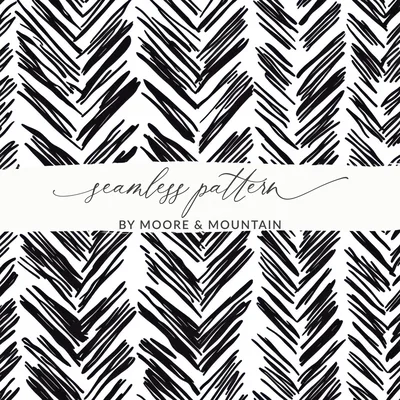 Black and White Abstract Doodle Geometric Digital Paper, Seamless Pattern for Crafts, Fabric, Background, Printable Art