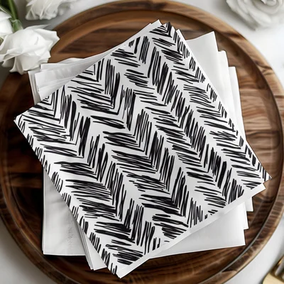 Black and White Abstract Doodle Geometric Digital Paper, Seamless Pattern for Crafts, Fabric, Background, Printable Art