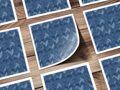 Blue Jeans Texture Seamless Denim Digital