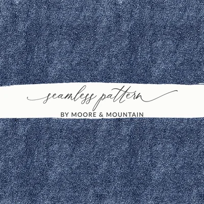 Blue Jeans Texture Seamless Denim Digital