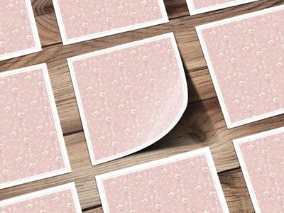 Blush Gentle Seamless Pastel Bohemian Simple Background Digital