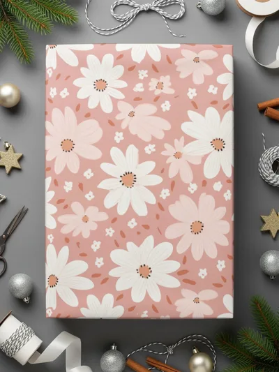 Blush Seamless Modern Boho Background Digital