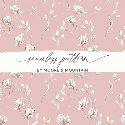 Blush Simple Modern Doodle Bohemian Simple Background Digital