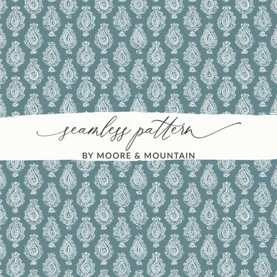 Boho Lace Seamless Pattern Digital, Vintage Paisley Repeat, Muted Color Textile Print, Victorian Inspired Wallpaper, Art Deco Lace