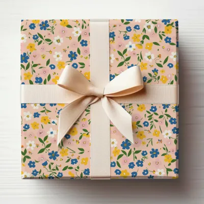 Boho Wildflower Seamless Spring Wildflowers Pattern Digital