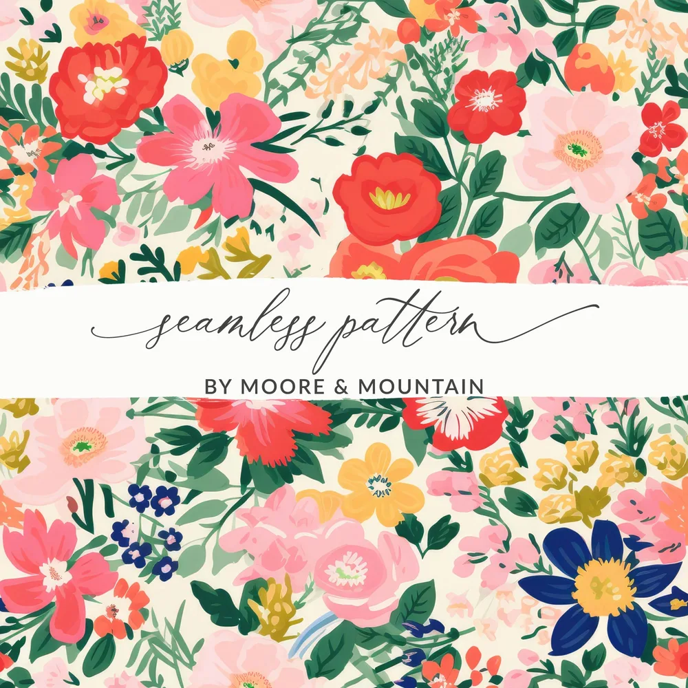 Bright Red Blush Preppy Christmas Seamless Pattern for Commercial Use