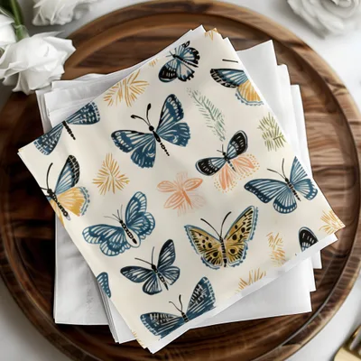 Spring Butterfly Pattern Digital Paper, Seamless Butterfly Background, Scrapbook Paper, Fabric Design, Downloadable Texture, Butterflies