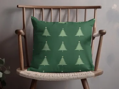 Simple Christmas Tree Digital Pattern JPEG