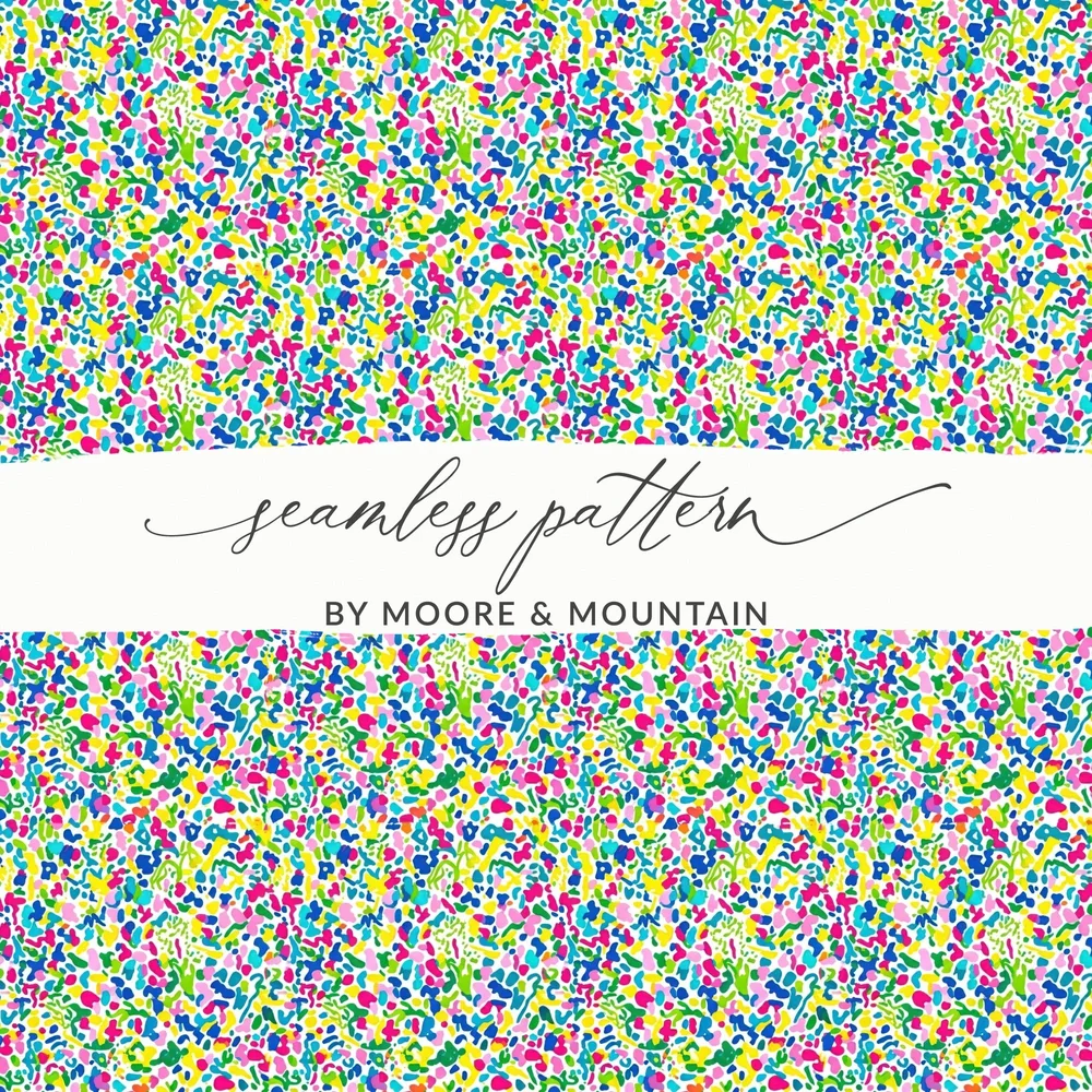 Colorful Abstract Seamless Pattern Digital Paper for Vibrant Confetti Backgrounds, Bright Dots Scrapbook & Fabric Design, Instant Download