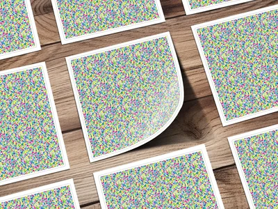 Colorful Abstract Seamless Pattern Digital Paper for Vibrant Confetti Backgrounds, Bright Dots Scrapbook & Fabric Design, Instant Download