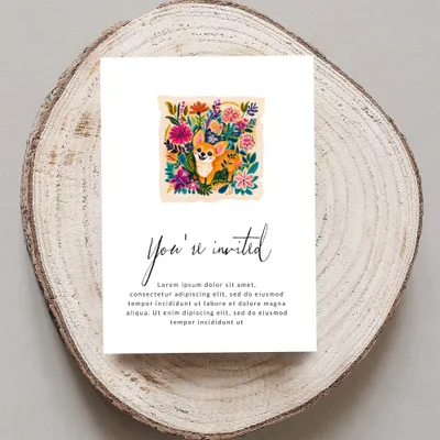 Cute Chihuahua SVG Digital Download, Whimsical Floral Dog Art File, Pet Lover Gift, Vibrant Flower Illustration Digital SVG