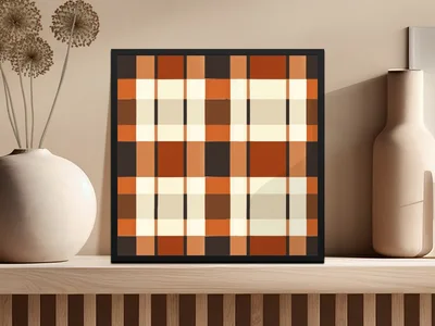 Dark Modern Fall Seamless Pattern Download, Brown Rust Colored, For Commercial Use, Sublimation Design, Surface Pattern Design
