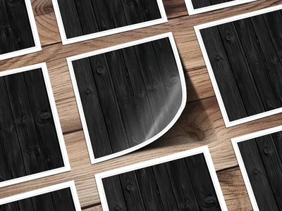 Dark Wood Plank Seamless Texture Surface Seamless Digital