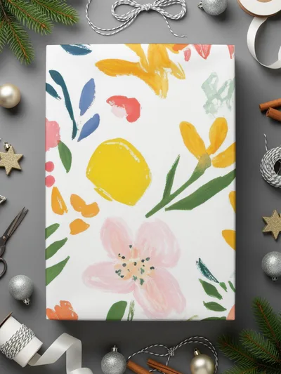 Digital Floral Seamless Pattern, Watercolor Flowers, Repeat Pattern, Fabric Design, Printable Paper, Scrapbooking, Spring Florals