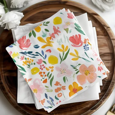 Digital Floral Seamless Pattern, Watercolor Flowers, Repeat Pattern, Fabric Design, Printable Paper, Scrapbooking, Spring Florals