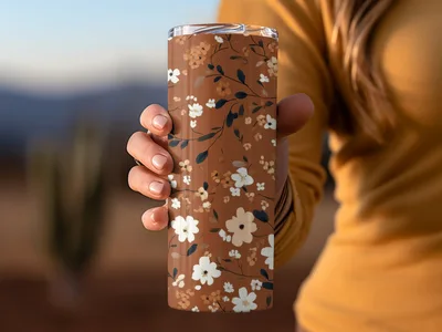 Ditsy Floral Seamless Spring Pattern for your creativity