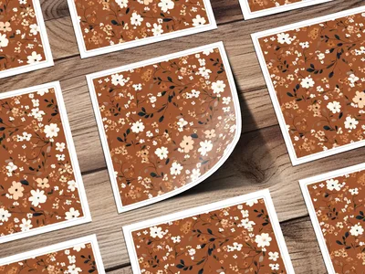 Ditsy Floral Seamless Spring Pattern for your creativity