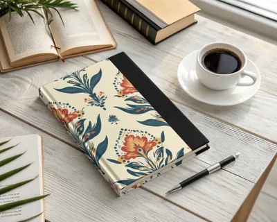 Elegant Floral Arrangement for a Seamless Indian Pattern