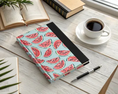 Summery Girly Watermelon Seamless Pattern Commercial Use Digital