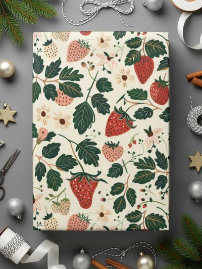 Feminine Fruit Seamless Pattern High Resolution Fruit Digital Paper