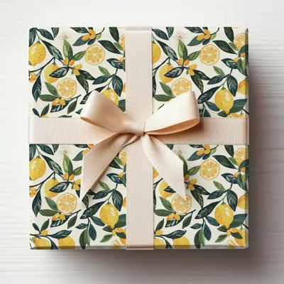 Feminine Fruity Seamless Pattern Commercial Use PNG