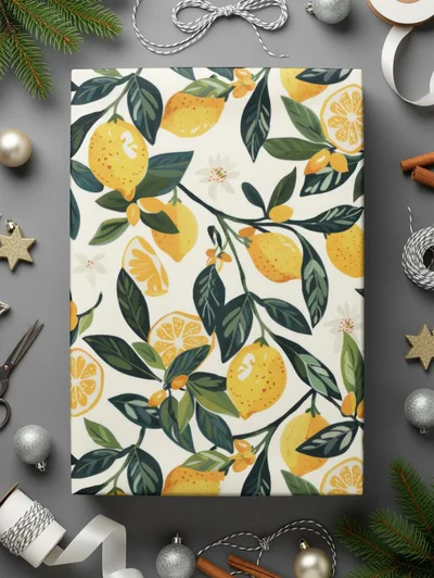 Feminine Fruity Seamless Pattern Commercial Use PNG