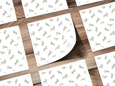 Floral Bunny Digital Paper, Easter Seamless Pattern, Spring Background, Scrapbook Paper, Fabric Design, Cute Rabbit Pattern, Digital