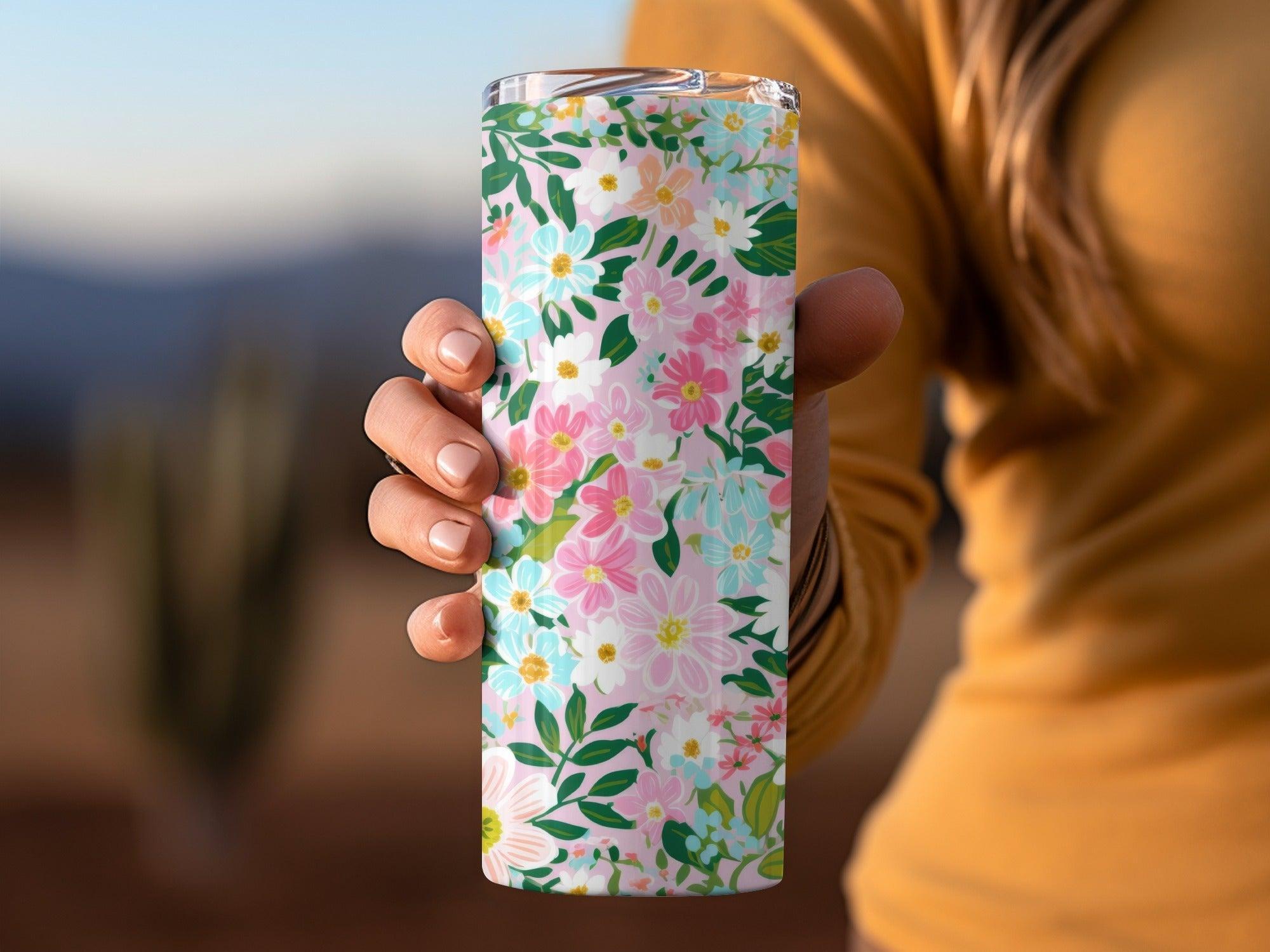 Ditsy Floral Pastel Seamless Pattern for Commercial Use