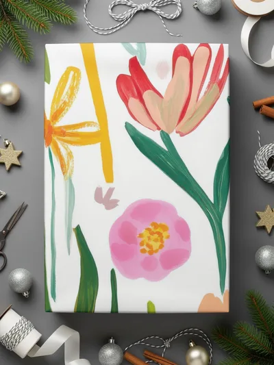 Floral Seamless Pattern Digital, Flower Clipart, Scrapbook Paper, Floral Design, Fabric Design, Floral Illustration, Paper Crafts