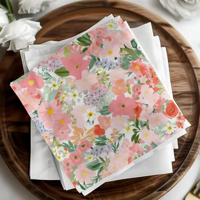 Light Pink Tiny Abstract Ditsy Floral Background Pattern for Commercial Use