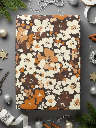 Flowers Ditsy Floral Seamless Vintage Style Pattern Digital