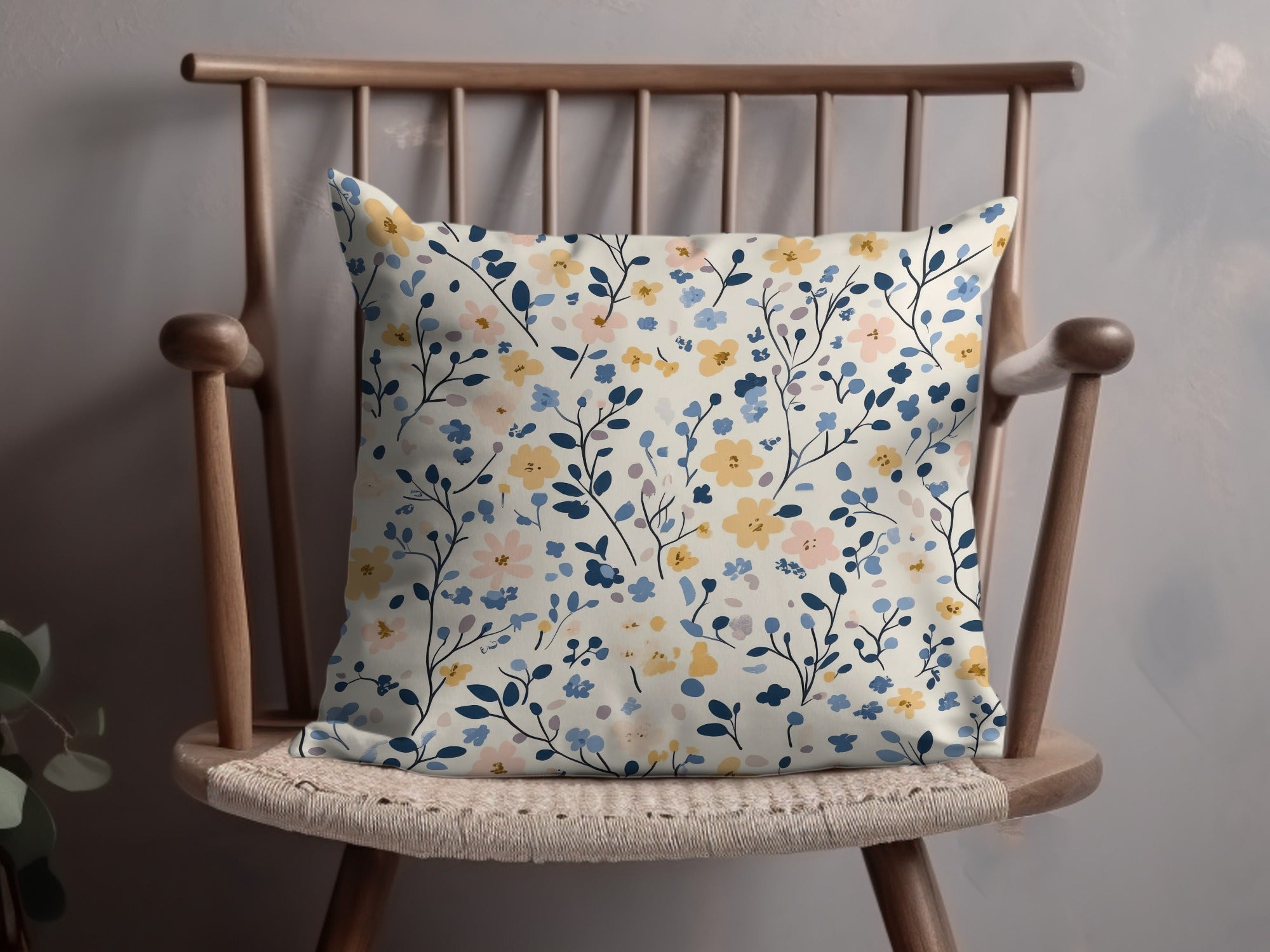 Gentle Ditsy Floral Delight Pattern Digital