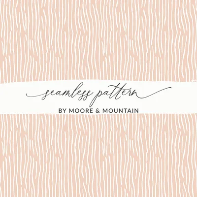 Gentle Seamless Pastel Simple Modern Boho Seamless Pattern