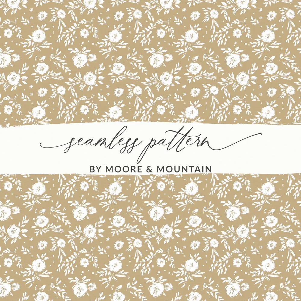 Gentle Seamless Pastel Simple Modern Boho Seamless Pattern Digital
