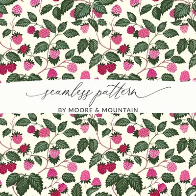 Girly Fruit Seamless Pattern PNG Commercial Use License