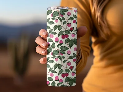 Girly Fruit Seamless Pattern PNG Commercial Use License