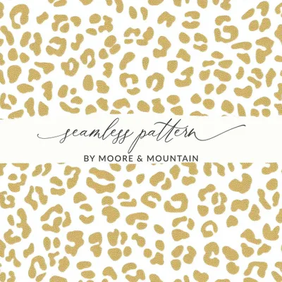 Gold Leopard Print Digital Paper, Seamless Animal Print Pattern, Printable Fabric Design, Luxury Cheetah Background Texture, Scrapbook