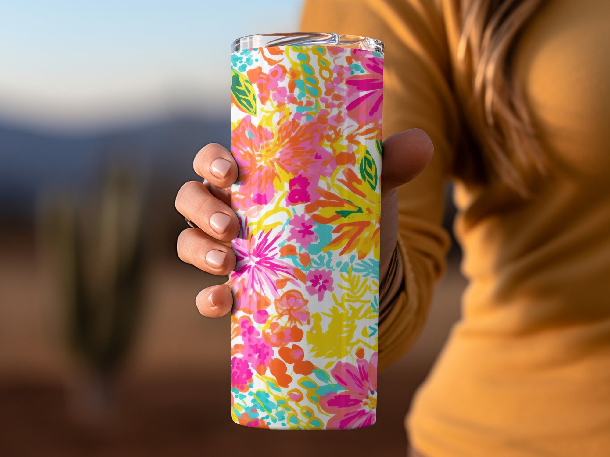 Hot Pink Floral Preppy Seamless Maximalist Floral Pattern