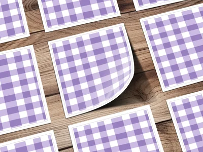 Lavender Gingham Seamless Pattern Digital, Buffalo Check Seamless Pattern Commercial Use, Spring Gingham Digital Paper