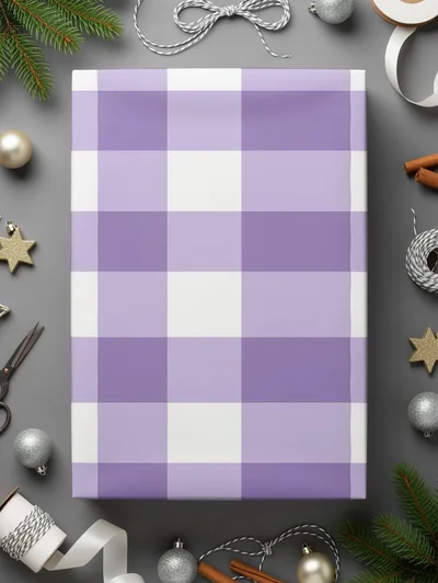 Lavender Gingham Seamless Pattern Digital, Buffalo Check Seamless Pattern Commercial Use, Spring Gingham Digital Paper