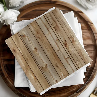 Light Brown Wooden Planks With Knots Seamless Digital