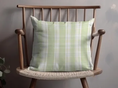 Light Green And White Spring Plaid Seamless Plaid
