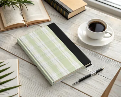 Light Green And White Spring Plaid Seamless Plaid