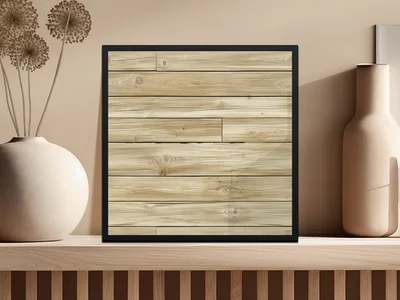 Light Natural Seamless Wood Planks Surface Seamless Digital