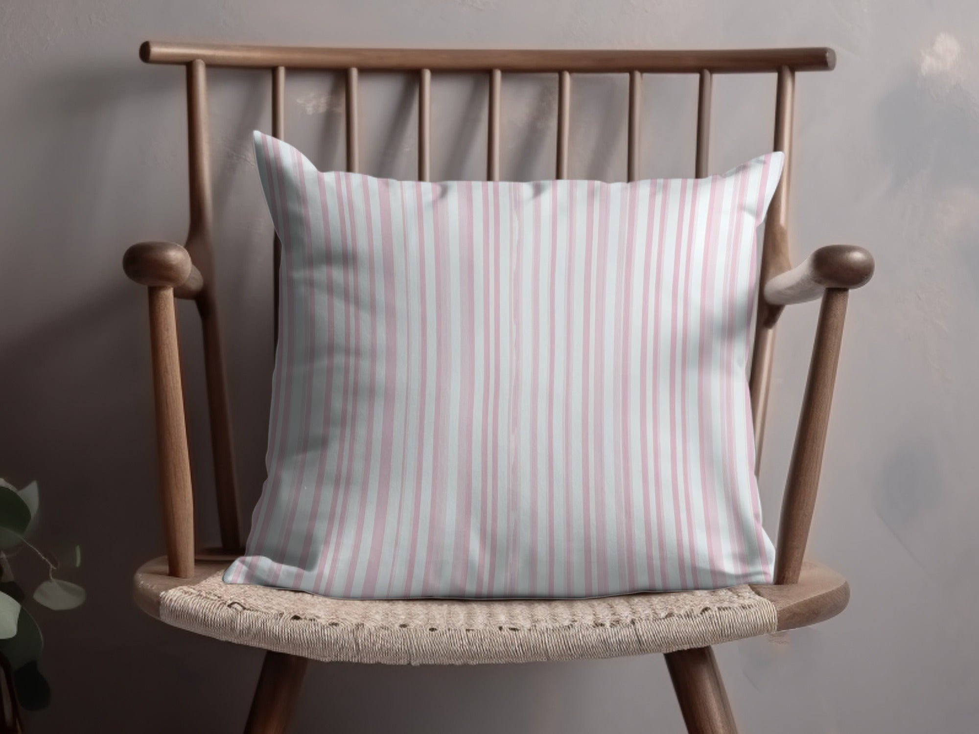 Light Pink and White Stripes Seamless Grandmillenial Digital