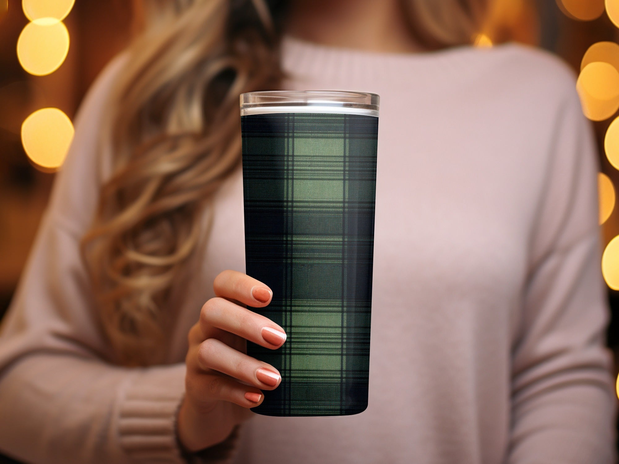 Masculine Seamless Black and Green Tartan Seamless Digital