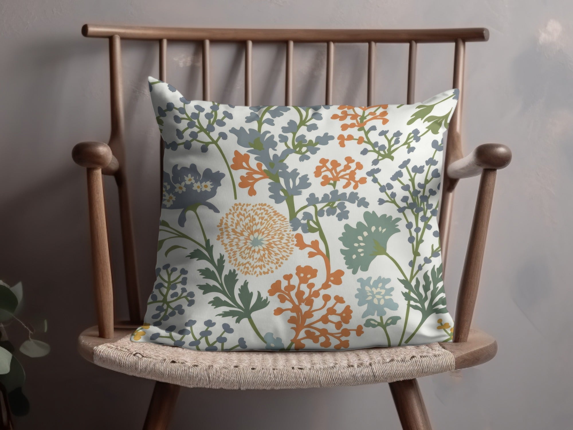 Matisse Seamless Floral Pattern Pastel Abstract Organic Leaves